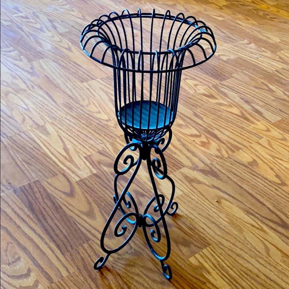 Home Interiors Metal Candle Holder